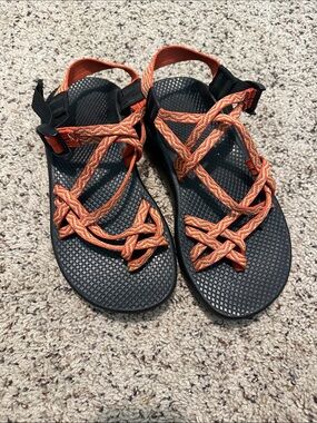 Chaco Women’s size 8 Orange Strappy Outdoor Sandals